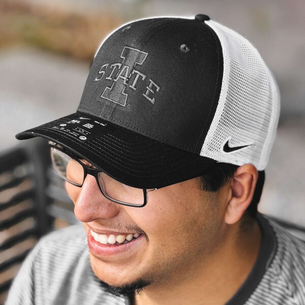 Nike I-State BO25 Black Adjustable Rise Trucker Cap